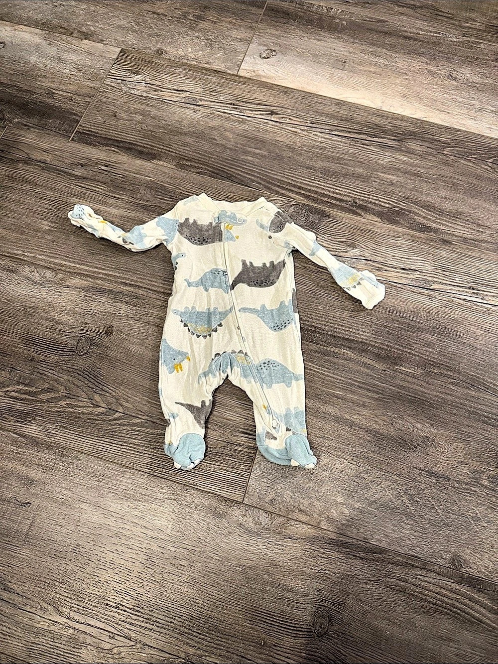 carter's Baby Dinosaur 2-Way Zip Cotton Sleep & Play Pajamas Footie Newborn